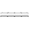 vidaXL Raised Bed White Polypropylene 64 x 14 x 9 in Durable