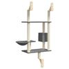 vidaXL Wall-mounted Cat Tree Dark grey
