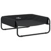 vidaXL Elevated Dog Bed Anthracite 600D Oxford fabric, powder-coated steel