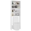 vidaXL Washing Machine Cabinet White 25.2x9.4x74.8"