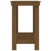 vidaXL Work Bench Honey Brown 31.5x19.7x31.5" Solid Wood Pine