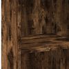 vidaXL Highboard Smoked oak Engineered wood Highboard Rectangular
