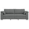 vidaXL Sofa Dark Grey 86.22 x 30.31 x 32.28 in Fabric