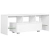 vidaXL TV Cabinet High gloss white E1 Engineered wood with melamine