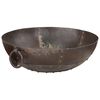 vidaXL Fire Pit 21.7x21.7x15.0" Iron