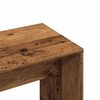 vidaXL Dressing Stool Old Wood Engineered Wood 27.6 x 13.8 x 17.7 in