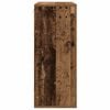 vidaXL Wall Cabinet Old Wood 31.50 x 12.99 x 31.50 in Engineered Wood