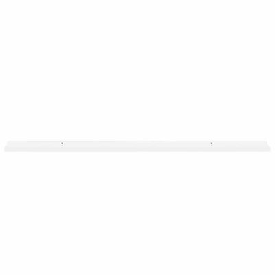 White long shelf/rail product angled in perspective