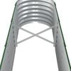 vidaXL Garden Raised Bed Green Powder-coated steel Large Durable