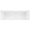 vidaXL Paper Bags 250 pcs with Handles White 32x12x42 cm