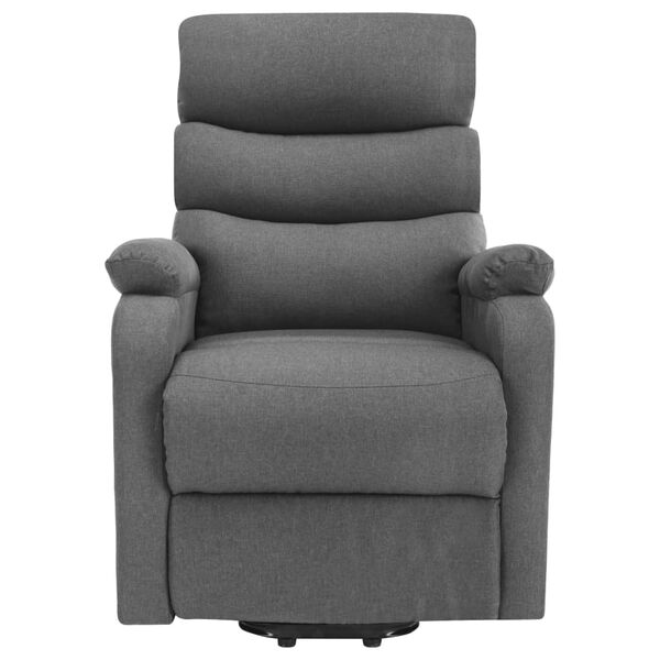 vidaXL Stand Up Massage Chair Light Grey