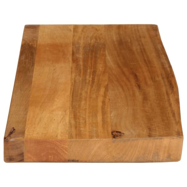 vidaXL Table Top Mango wood oak finish Solid mango wood Medium Durable
