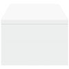 vidaXL Monitor Stand White 21.3x8.7x5.9" Engineered Wood