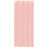 vidaXL Voile Curtains with Grommets 2 pcs Pink 55.1x88.6"