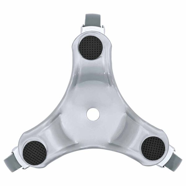 vidaXL Furniture Rollers 4 pcs 6.3x5.7x2.2" Steel 396.8 lb