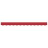 vidaXL Awning Valance Red 580 x 20 cm Canvas