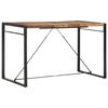 vidaXL Bar Table Multicolour Reclaimed wood, steel 70.9x35.4x43.3 in