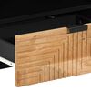 vidaXL TV Units with Drawer Solid Acacia Wood Engineered wood