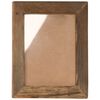 vidaXL Photo Frames 2 pcs 13.4"x15.7" Solid Reclaimed Wood and Glass