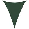 vidaXL Sunshade Sail 1.75 oz/ft² Dark Green 16.4x23.0x23.0' HDPE