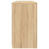 vidaXL Sideboard Sonoma oak Engineered wood, Glass Large Sideboard
