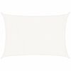 vidaXL Sunshade Sail 1.75 oz/ft&sup2; White 6.6x8.2' HDPE