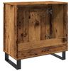 vidaXL Bathroom Cabinet Old wood Engineered wood, iron Medium