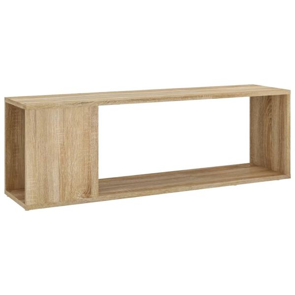 vidaXL TV Cabinet Sonoma oak Engineered wood TV Cabinet Rectangular