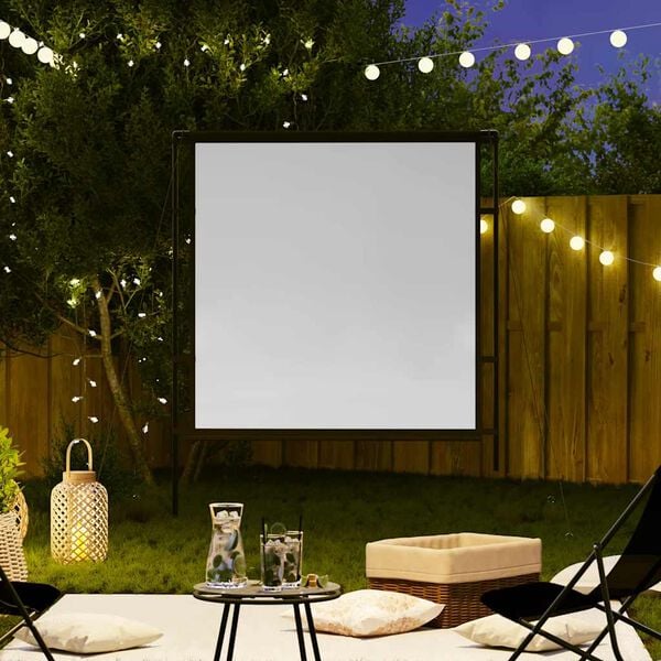 vidaXL Projection Screen with Stands 89 Inch 1:1