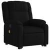 vidaXL Stand Up Massage Recliner Chair Black