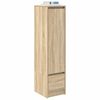 vidaXL Highboard Sonoma oak Engineered wood Medium Adjustable Armrests