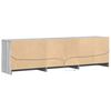 vidaXL TV Cabinet Grey Sonoma Engineered wood Large TV Cabinet