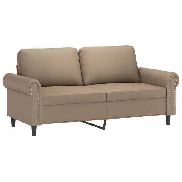 vidaXL 2-seater Sofa Cappuccino