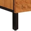 vidaXL Bedside Cabinet Set of 2 Natural wood