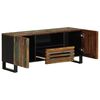 vidaXL TV Cabinet Reclaimed Acacia Wood Solid Acacia Wood