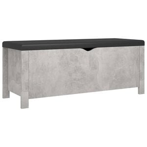 vidaXL Storage Box Concrete Gray