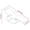 vidaXL Rocking Sun Loungers 2 pcs Green Steel and Textilene