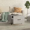 vidaXL Coffee Table Concrete Grey Engineered Wood, Metal