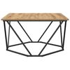 vidaXL Coffee Table Artisan Oak 31.50 x 31.50 x 17.72 in