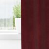 vidaXL Curtains with Curtains 2 pcs Wine red 55.12 x 55.12 in Velvet
