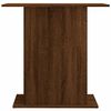 vidaXL Aquarium Stand Brown Oak Engineered Wood Medium Storage