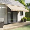 vidaXL Replacement Awning Fabric Multicolor 100% Polyester with PU coating
