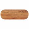 vidaXL Table Top Natural Acacia Solid Acacia wood 43.3 x 15.7 in table top