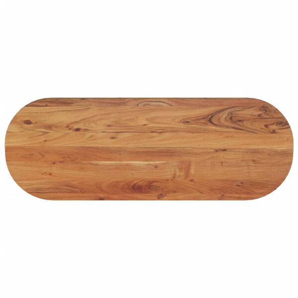 vidaXL Table Top Natural Acacia Solid Acacia wood 43.3 x 15.7 in table top