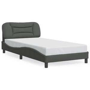 vidaXL Bed Frame Dark grey
