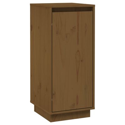 vidaXL Sideboard Honey Brown 12.4"x13.4"x29.5" Solid Wood Pine