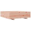 vidaXL Garden Planter Natural Wood Solid Douglas Fir Wood 35.4 x 35.4 in