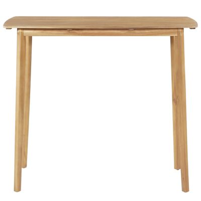 vidaXL Bar Table 47.2"x23.6"x41.3" Solid Acacia Wood