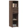 vidaXL Highboard Brown oak Engineered wood Medium Highboard