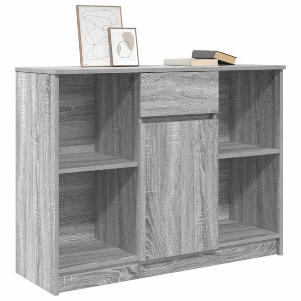 vidaXL Sideboard Grey Sonoma Engineered Wood Medium Reversible